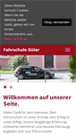 Mobile Screenshot of fahrschule-guler.de